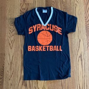 syracuse v-neck tshirt